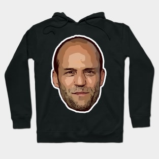 Jason Statham Vector Art Hoodie